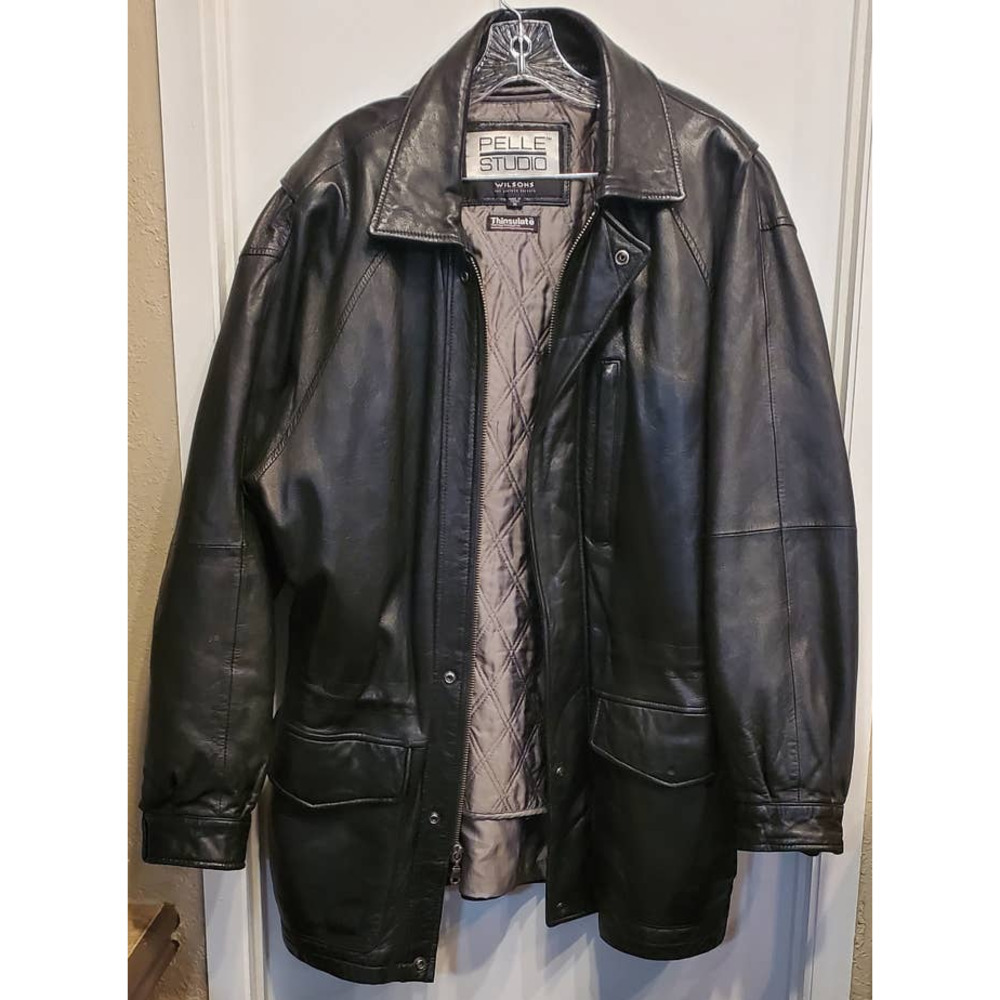 PELLE Studio Wilson's 100% Leather Expert Thinsulate Insulation Size Medium